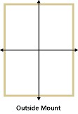 When measuring the height, take into account the requirements for mounting the bracket attachment.