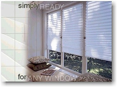 Need to cover those windows right away? While you wait for your blinds or shades to be custom-made for you, install some Redi-Shades. They are also a great solution for covering your windows during a remodeling project or while painting